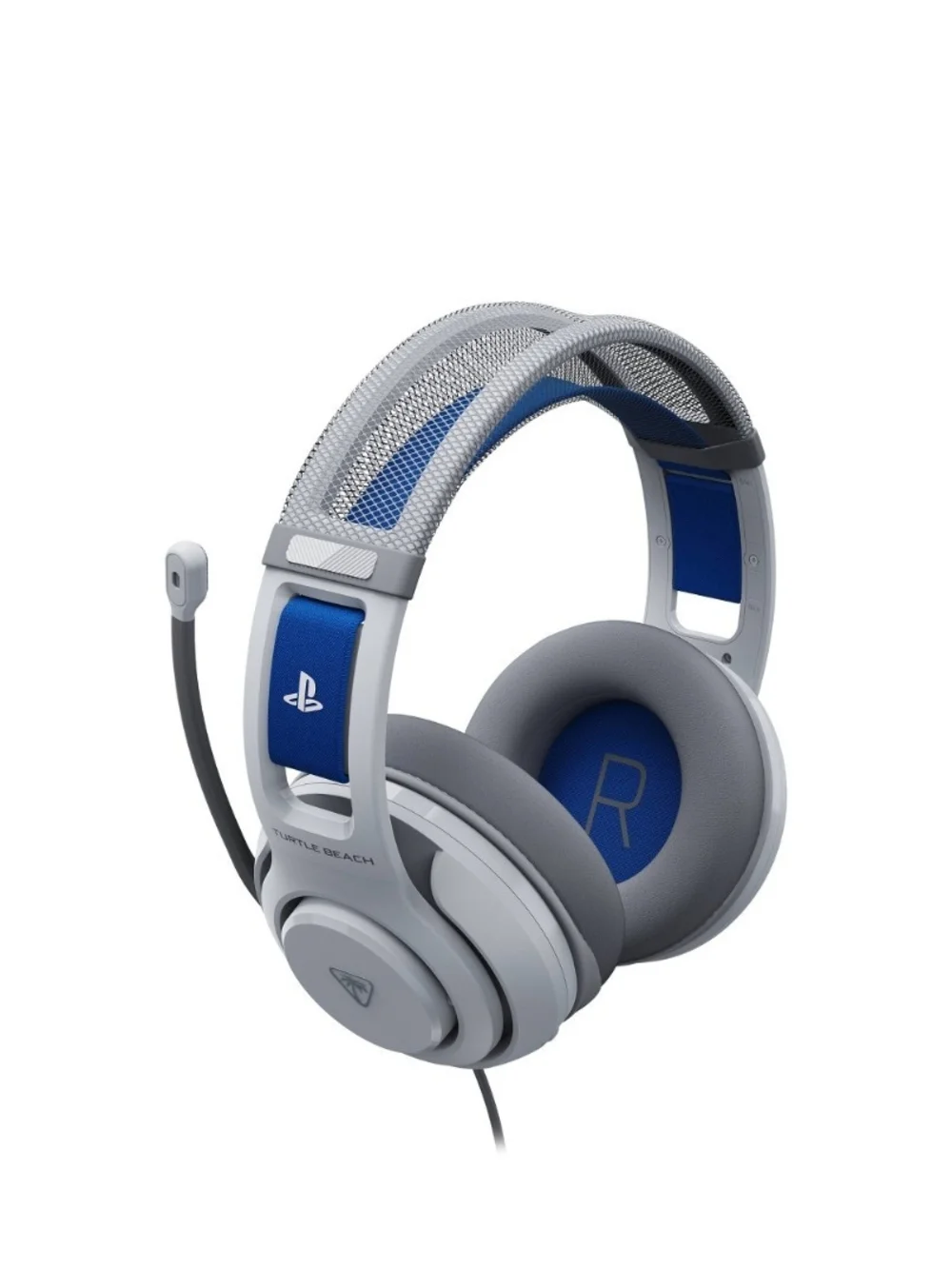 Turtle Beach Atlas 200 Wired Gaming Headset White & Blue (Official PlayStation)